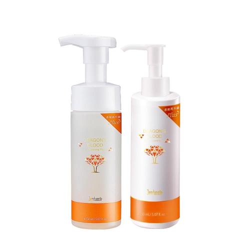 龍血求麗潔顏慕絲150ml+卸妝油150ml