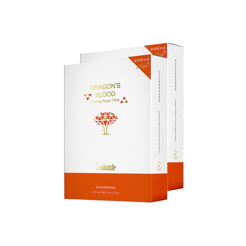 龍血求麗緊顏修護面膜25mLx10片/盒x2