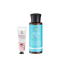 【$618限量搶】植萃緊緻按摩油100ml+櫻の雪亮澤護手霜30ml
