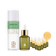 苦杏仁酸溫和煥顏露30ml+綠茶多酚保濕平衡化妝水150ml+苦杏仁酸5mlx12