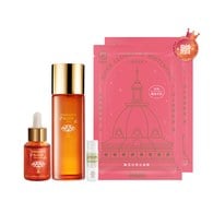 龍血求麗化妝水120mL+精華30mL 贈 極光白美白面膜*2+卡姆果透亮保濕水凝露20mL