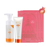 ★有效期限2026-09-05★龍血求麗B3修護凍膜120mL+潔顏慕絲150mL 贈 極光白美白面膜*3