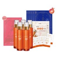 【限量團購組】龍血求麗修護乳80mLx5+極光白美白面膜x10贈水搖滾保濕面膜*5+保養體驗組*2